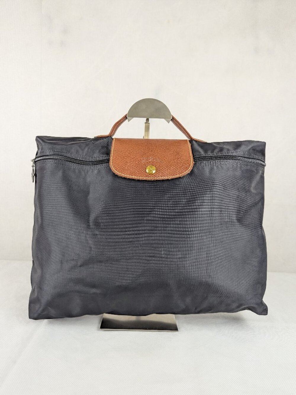 Authentic Longchamp Le Pliage Foldable Business Document Holder Laptop Bag Black